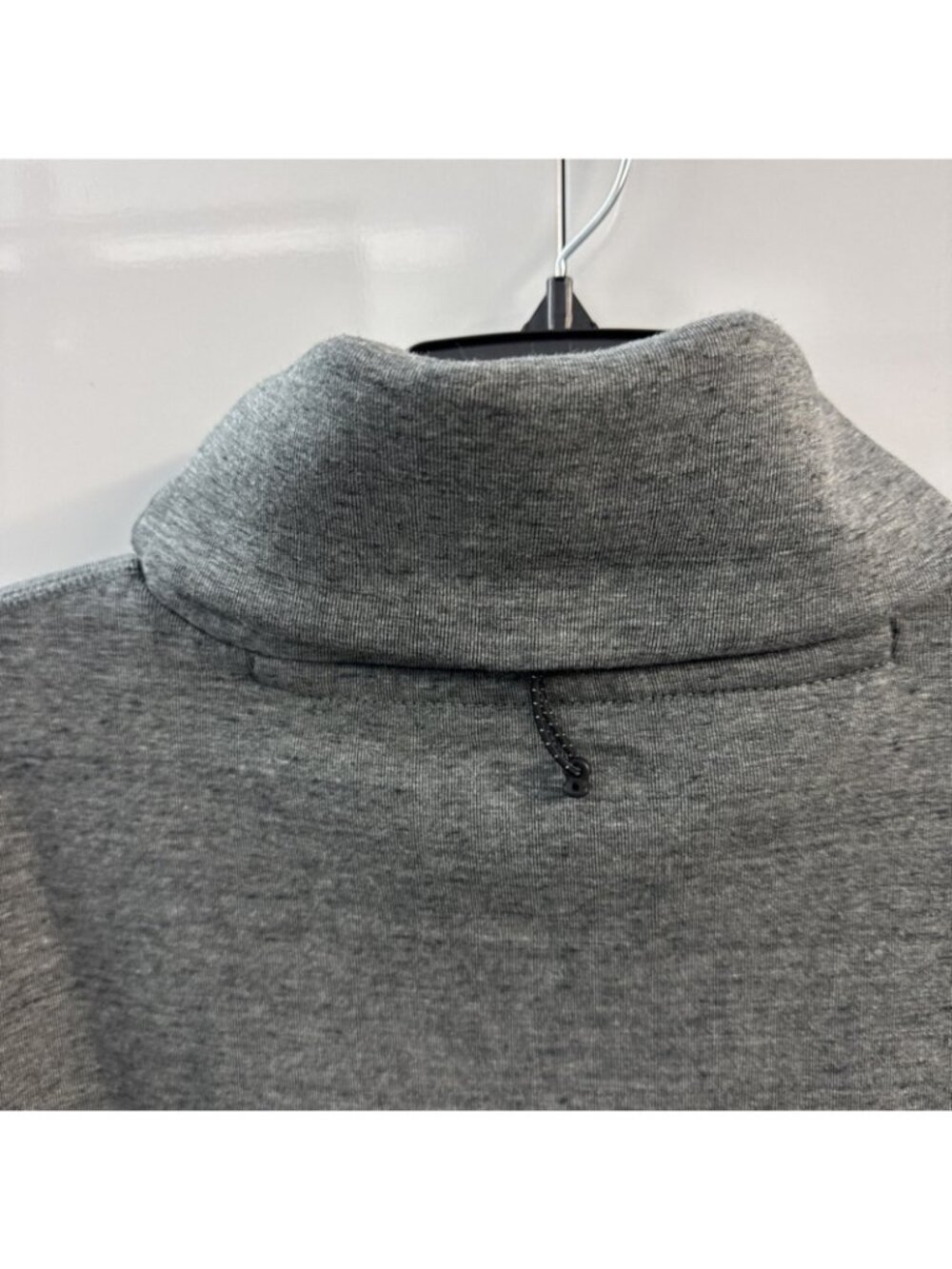 Nike Men’s Tech Fleece Pullover Sweatshirt Turtleneck - Size L Gray - Picture 7 of 13